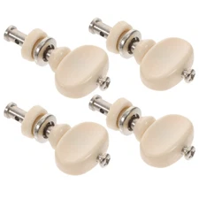 4 Pcs Ukulele Tuning Pegs Replacement Banjo Tuner Guitar Gear