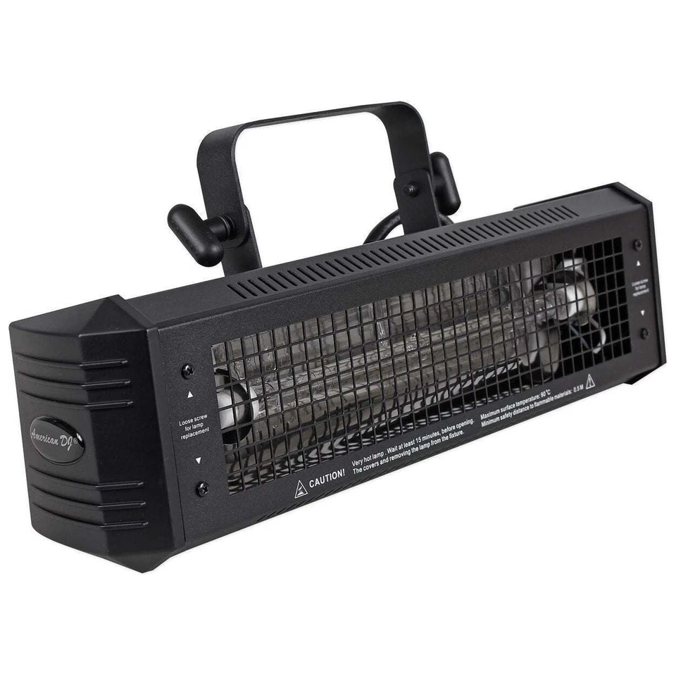 (2) American DJ Mega Flash DMX Strobe Lights w/ Sound Sensor+RGBW Moving Head - Image 4 of 4