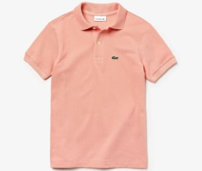LACOSTE BOYS CLASSIC PIQUE COTTON POLO SHIRT 3/5 YEARS rrp:-£60 UK