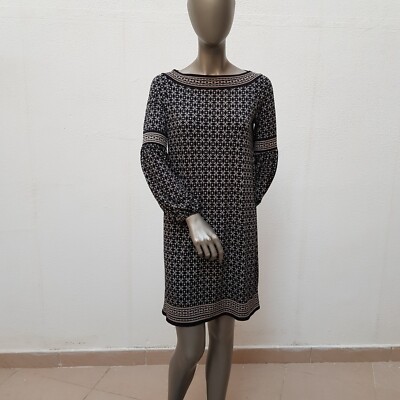 Hübsches Kleid von Max Studio, XS, schwarz, hellbraun, weiß