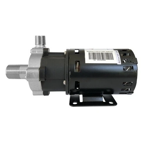 X-Dry Series Chugger Pump (Center Inlet) Stainless Steel 1/2 in threads Brewing - Picture 6 of 9