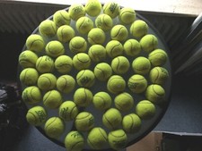 100 Gebrauchte Tennisbälle,perfekt Zum Train...