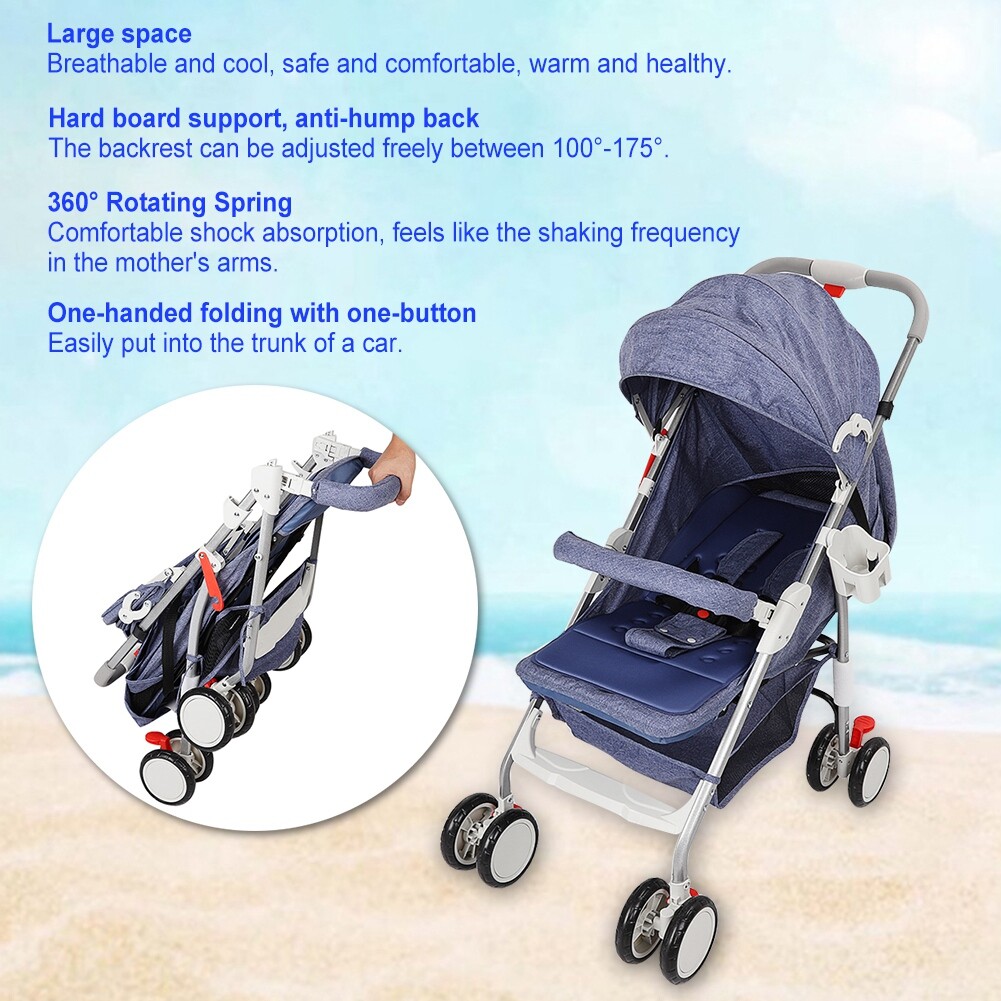 one handed umbrella stroller