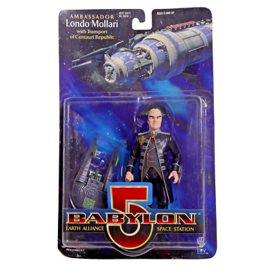1997 Warner Bros. Babylon 5 Ambassador Londo Mollari 6'' Figure On Card