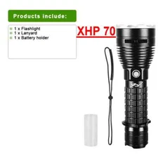 High Power Diving Flashlight IP68 Highest Rating Professional Diving Light