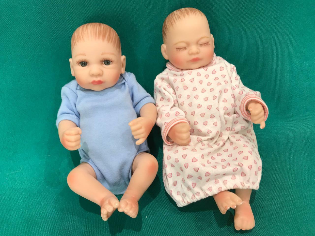 Two Darling Baby Doll Twins ~ Boy & Girl ~ NPK Collection #70578