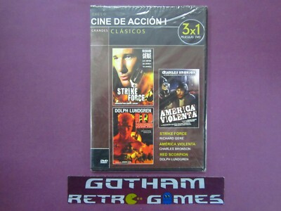 Cine de Accion Strike force-America Violenta-Red Scorpion Precintada Slim