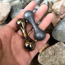 EDC Solid Titanium Alloy Begleri Unzip Toy Knucklebone Turn Bone Finger Dumbbell