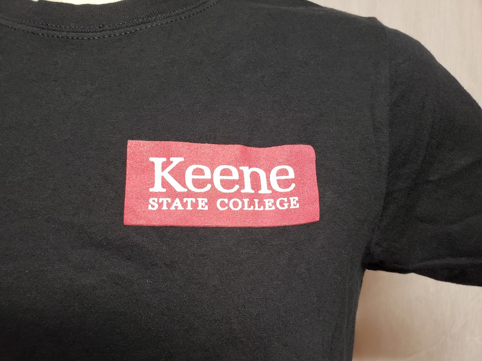 Maglietta Keene State College Adulto Piccola Nera