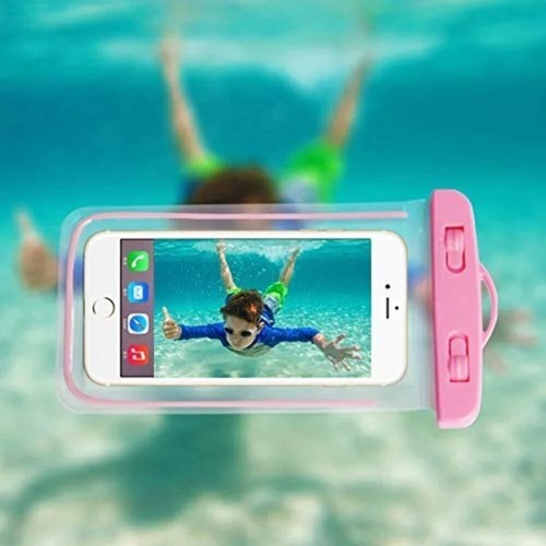 Universal Waterproof Mobile Phone Case Pouch Plastic Cover - 3Pack-Any 3 Colours - Bild 13 von 17
