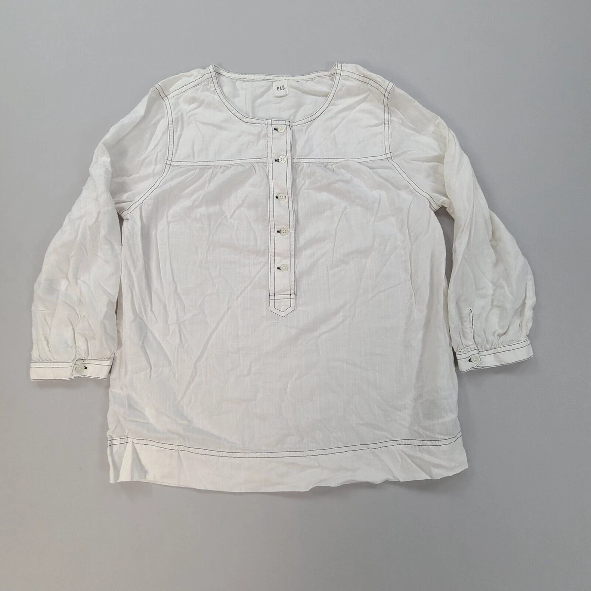Gap white shirt ladies deals