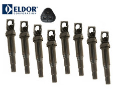 Eldor Oem Ignition Coil W Connector Updated 8pcs Oem For Bmw V8 Engine Eldor Oem Ignition Coil W Connector Updated 8pcs Oem For Bmw V8 Engine