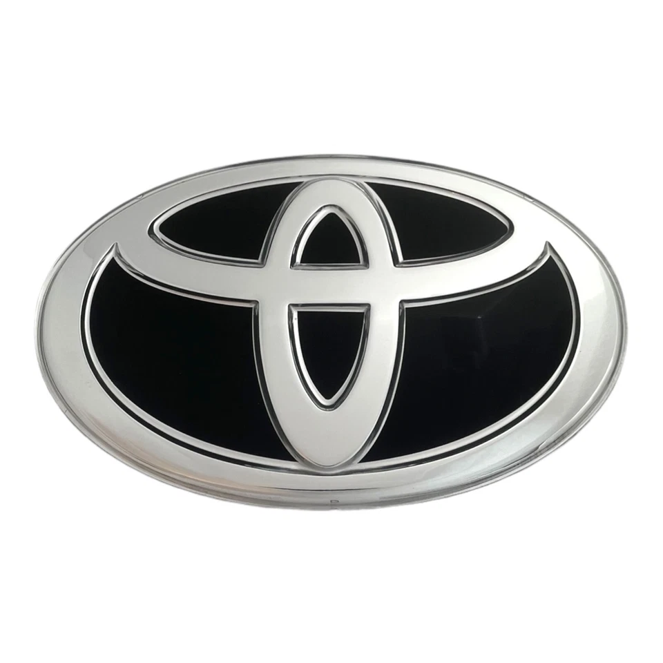 Rejilla delantera emblema personalizado logotipo negro insignia Toyota Avalon Highlander 2008-2011 Foto 3 de 4