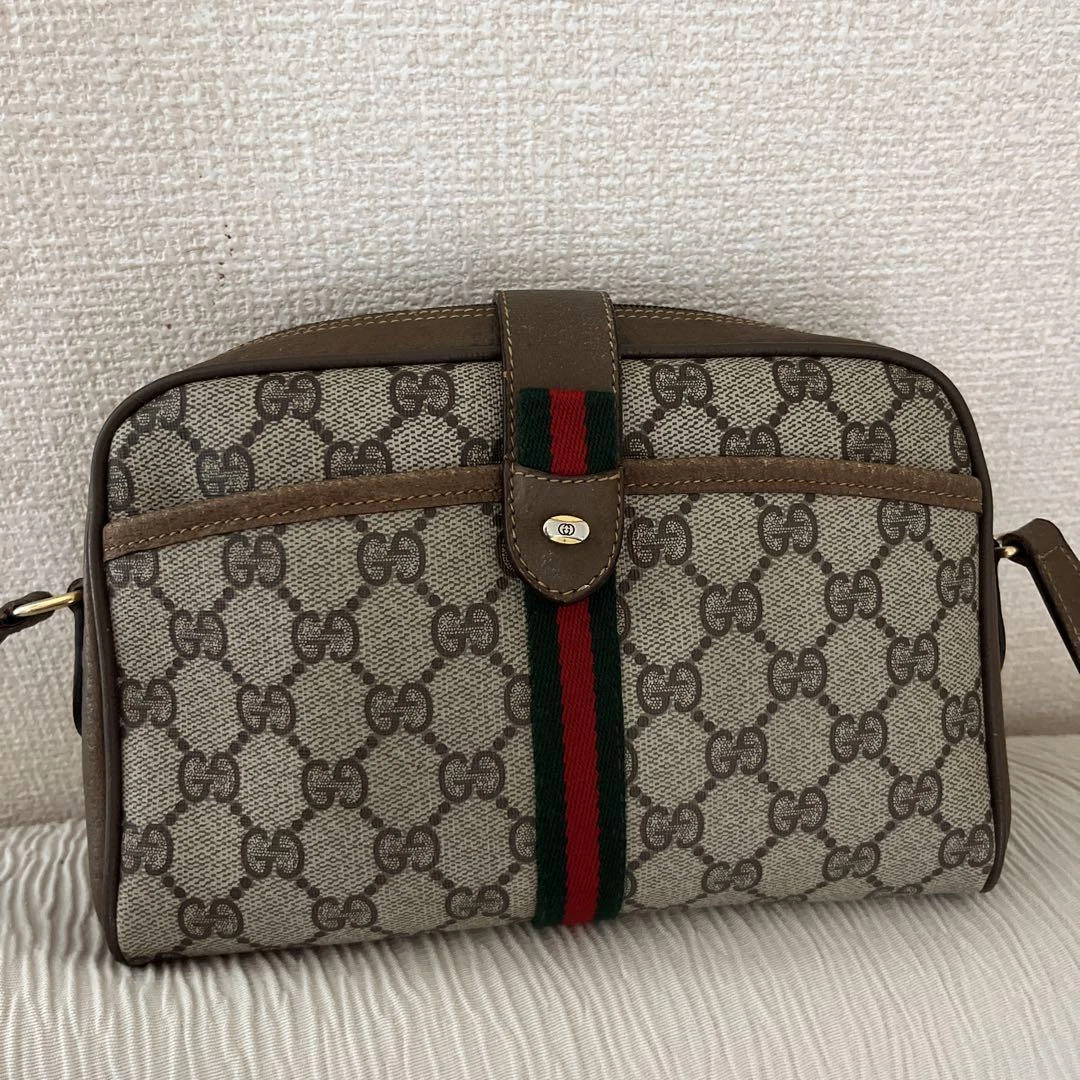 Sac à bandoulière GUCCI Sherry line motif GG #PC871F