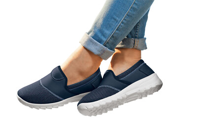 Freizeitschuh Chicago marine Größe 41 Promed Visko-Schaum elastisch in Blau