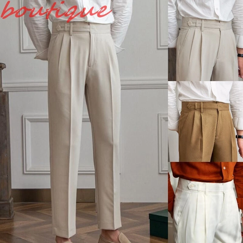 SELONE Dress Pants for Women Business Casual Drawstring Office Pants Mid  Waisted Suit Pants with Pockets Straight Leg Solid Formal Pants Regular Fit