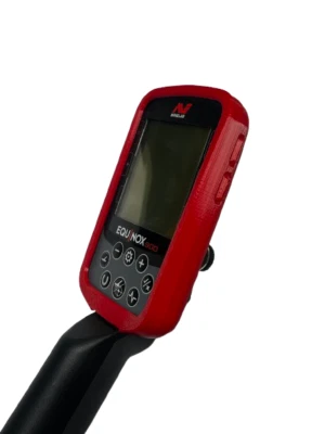 SPINADISC Minelab Equinox 700 / 900 / X-terra Control Box Rubber Bumper Red