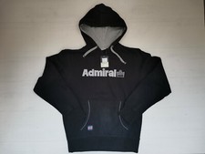 6438 ADMIRAL Sweatshirt Herren Junge Unisex Abzugshaube Jacke Schwarz Gr&ouml;&szlig;e L