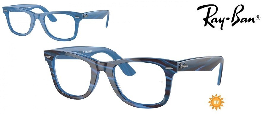 RAY BAN   RB 4340V   8384   50 mm  occhiale da VISTA   " cornice fotocromatica "