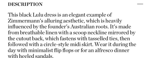ZIMMERMANN Lulu cutout-back linen midi dress size 3 - Picture 7 of 8