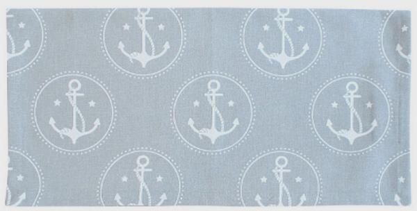 4Er Set Stoffservietten 40 X 40 Cm Baumwolle Maritim Anker Anchor Krasilnikoff-image