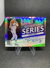 2020-21 Donruss Optic Holo Prizm Tyrell Terry Signature Series RC Auto #SS-TYT