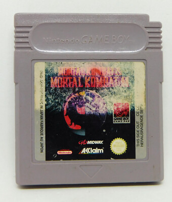 2in1 Mortal Kombat & Mortal Kombat II 2 - Acclaim - Nintendo Game Boy GBC GBA