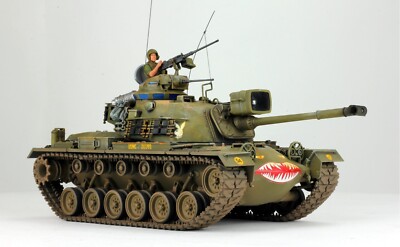 PreSale ProBuilt Model 1:35 M48A3 Patton /W Gunner Crew Vietnam