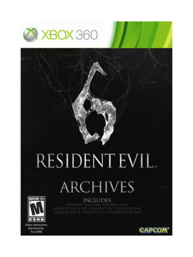 Archivos de Resident Evil 6 (Xbox 360) SIN MANUAL - LIMPIADO Y PROBADO - Imagen 1 de 1