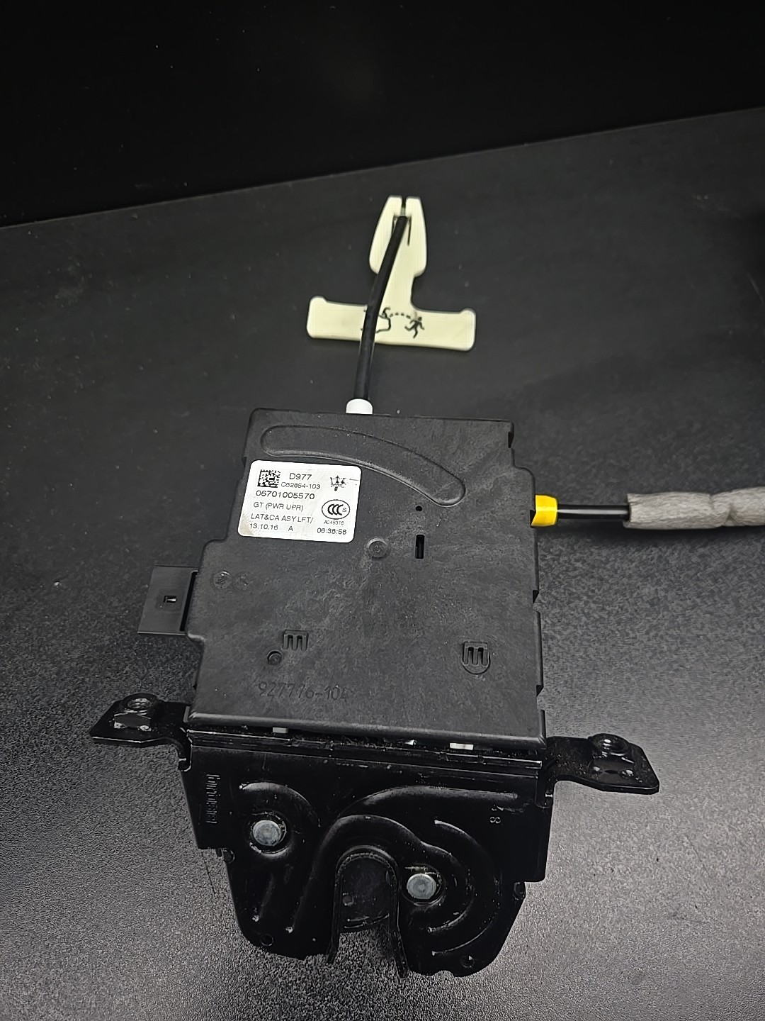 14-21 MASERATI GHIBLI - REAR TRUNK LID LOCK LATCH ACTUATOR OEM