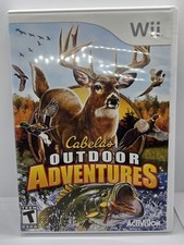 Cabela's Outdoor Adventures - Nintendo Wii 2009 - Complete in Box (CIB) - Tested