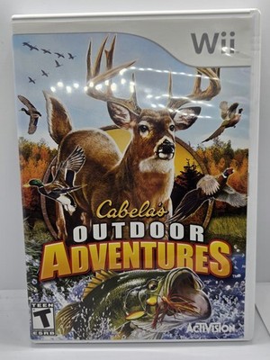Cabela's Outdoor Adventures - Nintendo Wii 2009 - Complete in Box (CIB) - Tested