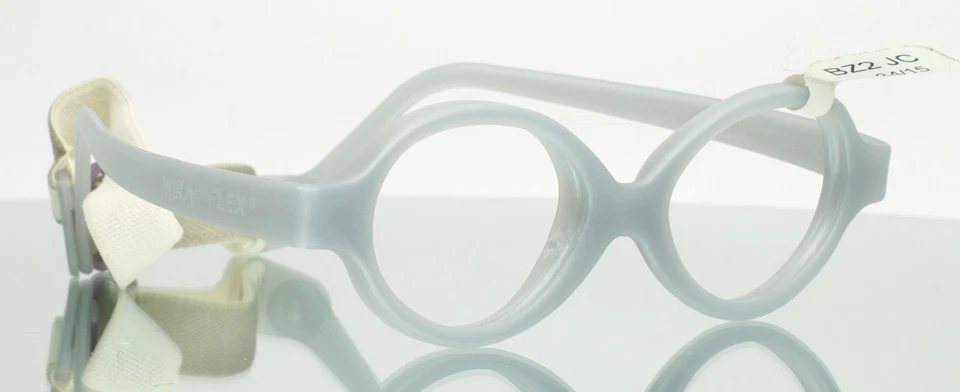 MIRAFLEX Baby Zero 2 JC Grey Unisex Kids Oval Full Rim Eyeglasses 34-15-110 - Image 4 of 4