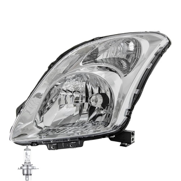 Halogen Scheinwerfer Links H4 FüR Suzuki Swift III Inklusive Lampen-image