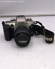00000160
Canon Eos Elan Iie Black 35mm Slr Film Camera With Flash And Case