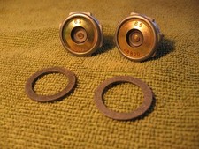 2 New Holley Carburetor 6.5 Power Valves Standard Flow W Gskt 4150 4500 Racing