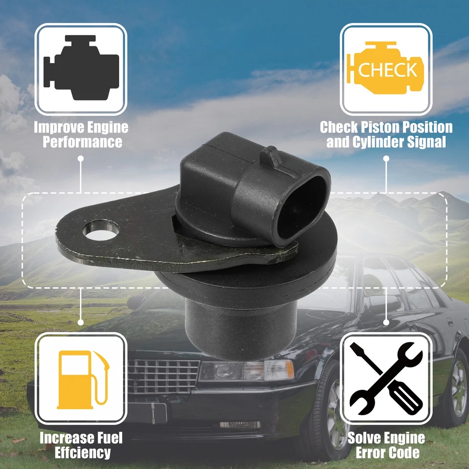Car Crankshaft Position Sensor No.10456041 for Cadillac Allante 1993 V8 4.6L - Image 3 of 4
