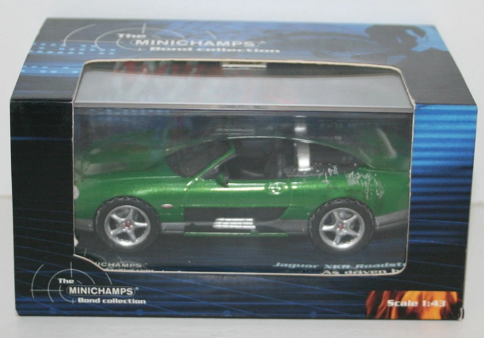 MINICHAMPS 1/43 - 045149 JAMES BOND JAGUAR XKR ROADSTER - Photo 1/1