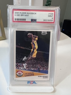 2001-02 Fleer Shoebox Collection - #109 Kobe Bryant