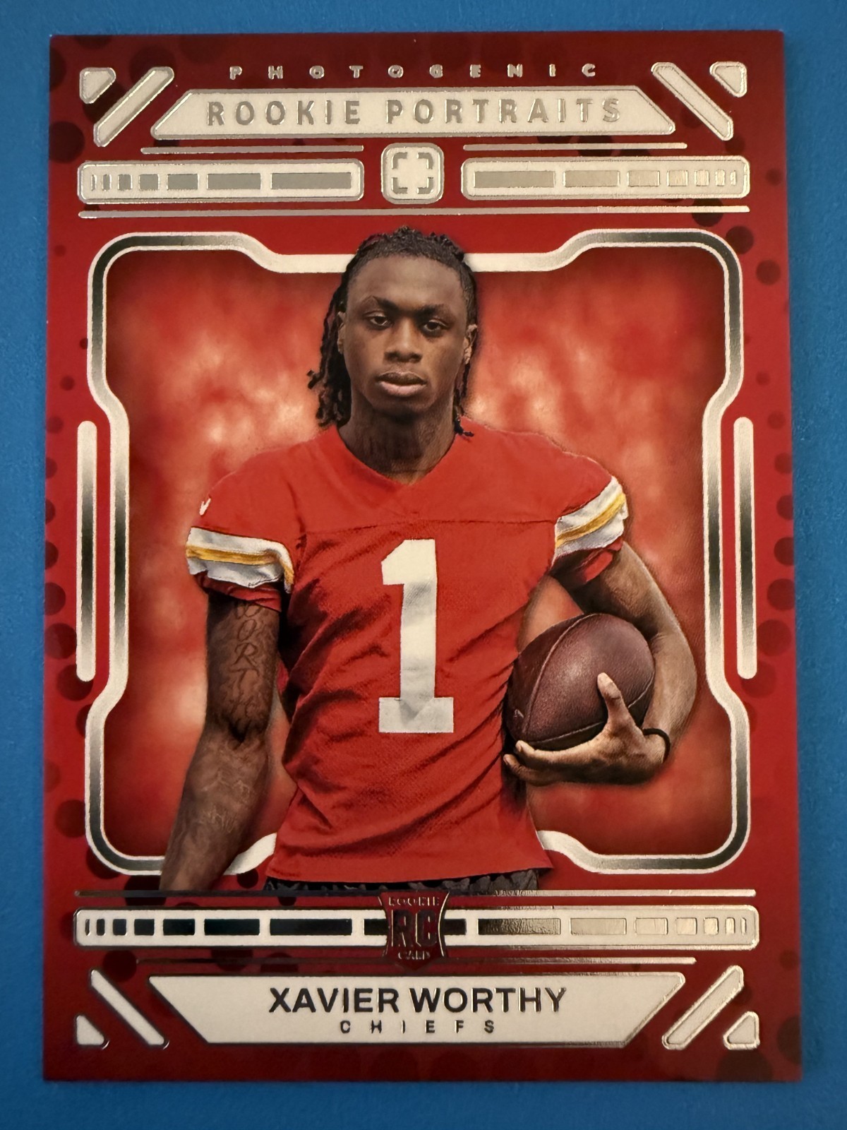 2024 Panini Photogenic - Rookie Portraits Xavier Worthy #200 (RC)