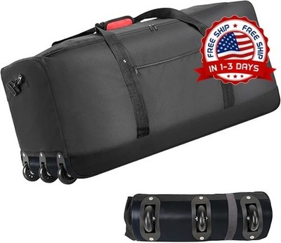 Bolsa de viaje plegable con ruedas 120L ligera gran capacidad 32 pulgadas viaje
