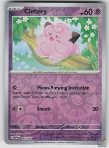 Clefairy 035/165 Reverse Holo Common Scarlet & Violet 151
