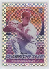 2021 Panini Chronicles Overdrive Building Blocks Prizm Chris Rodriguez #3 00gy