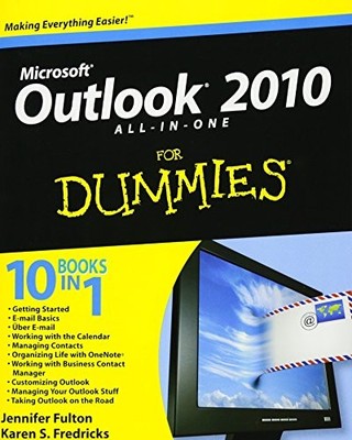 Outlook 2010 All in One For Dummies..., Fredricks, Kare