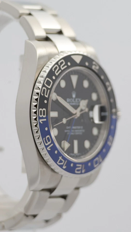 Rolex GMT-Master II Automatik Herrenuhr Stahl 40mm 116710BLNR Original Papiere - Bild 2 von 4