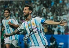 Lionel Messi Autographed signed photo