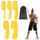 5 Levels Pull Up Resistance Bands for Working Out with Bag 5 Pcs & Yellow