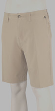 QUIKSILVER Union Twill Tan Amphibian Hybrid Shorts NEW 38x9 38