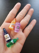 Miniature dollhouse food set 19 pcs of cute mini food models for dolls craft