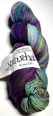 MEADOWCROFT DYEWORKS - ROCKSHELTER SOCK IN 179. WHEN I CLOSE . 1skein. I combine